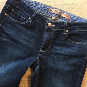 PAIGE | Verdugo Raw Hem Crop Jeggings